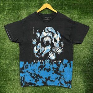 Sleep Token Vessel Rock Band Tie-Dye T-Shirt Size Large